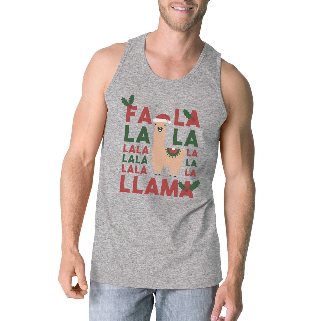 Falala Llama Mens Tank Top