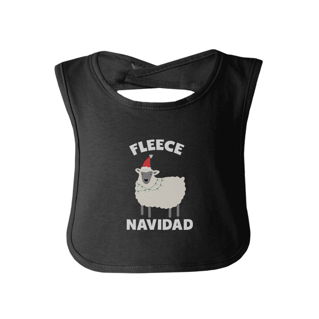 Fleece Navidad Infant Gift Baby Teething Bib Cute Christmas Gift