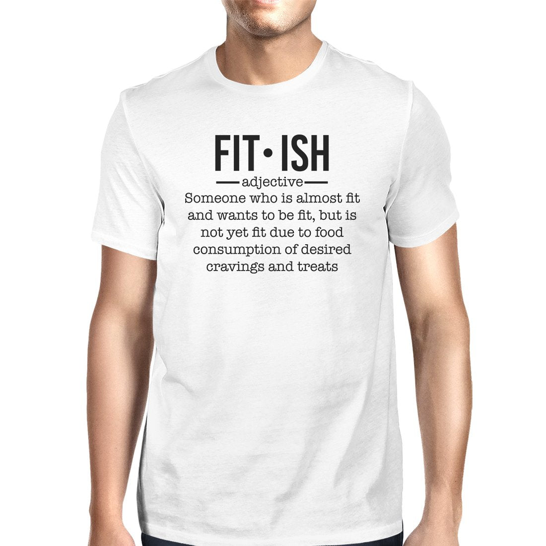 Fit-ish Mens Funny Workout Shirt Gift For Workout Lovers T-Shirt