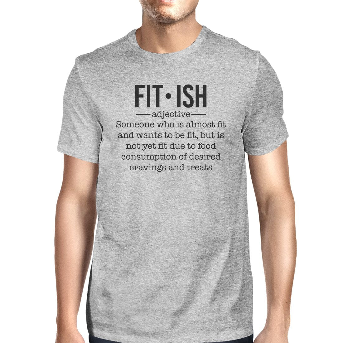Fit-ish Mens Funny Workout Shirt Gift For Workout Lovers T-Shirt