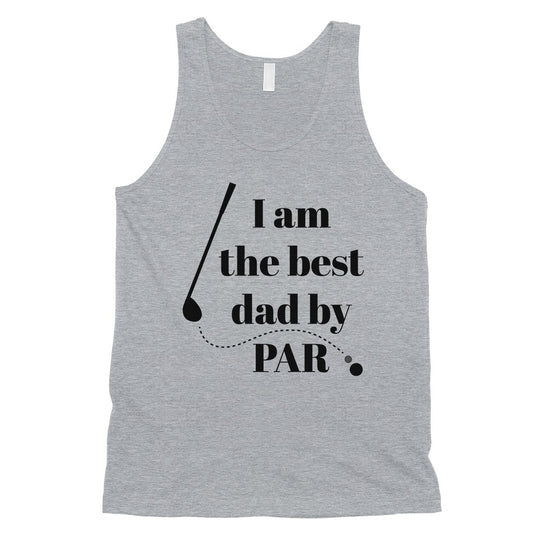 Best Dad By Par Golf Mens Sleeveless Top