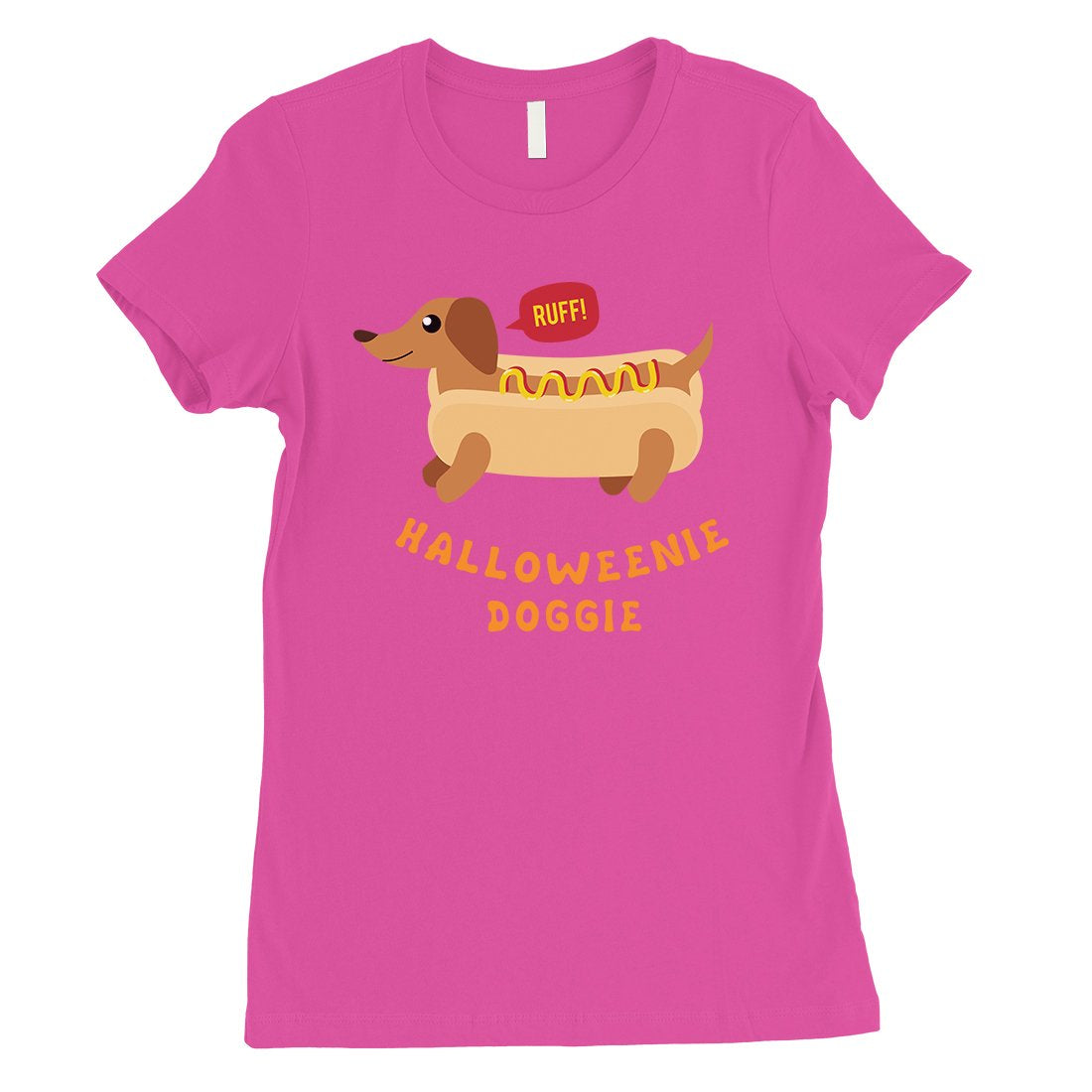 Halloweenie Doggie Womens T-Shirt