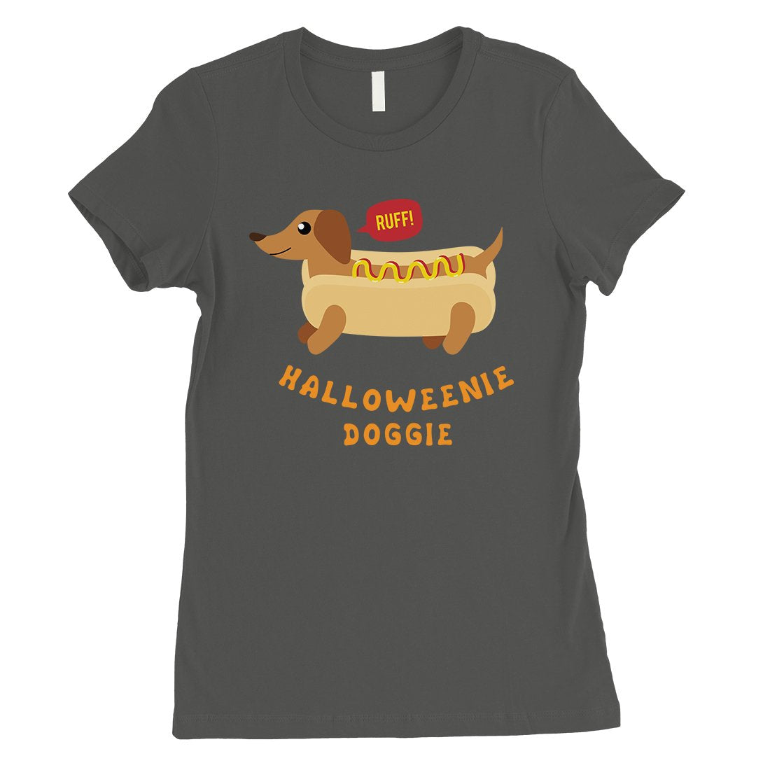Halloweenie Doggie Womens T-Shirt