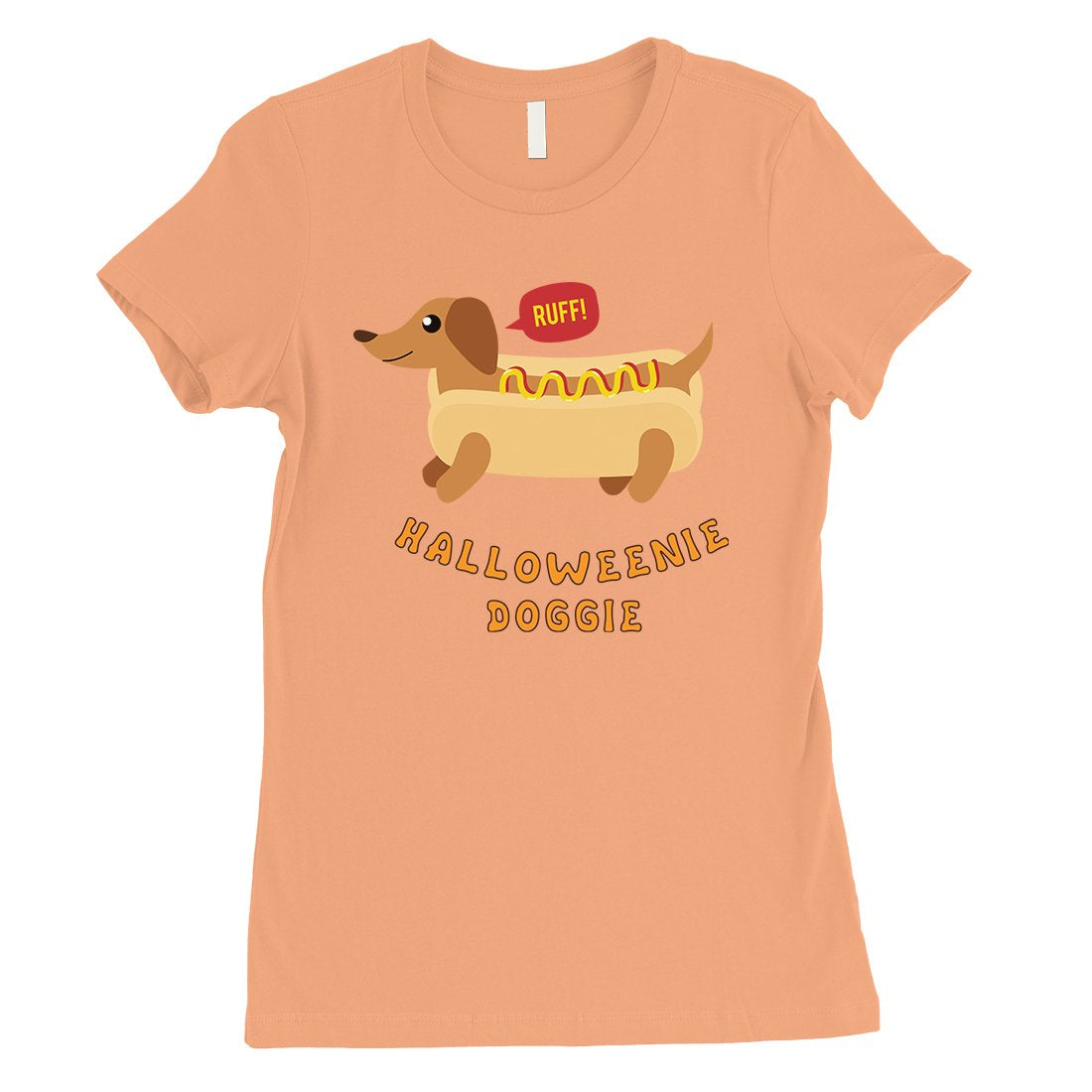 Halloweenie Doggie Womens T-Shirt
