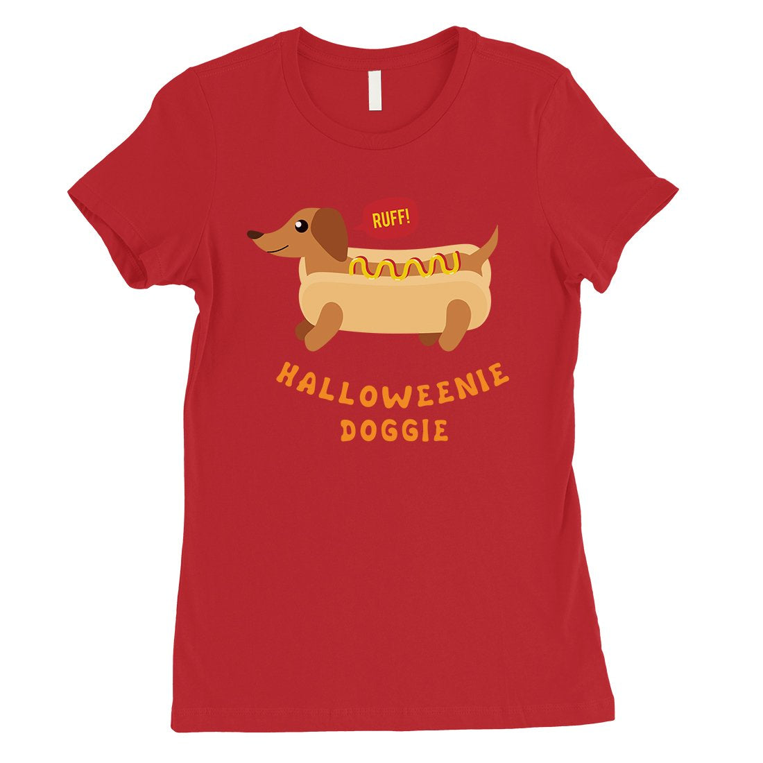 Halloweenie Doggie Womens T-Shirt