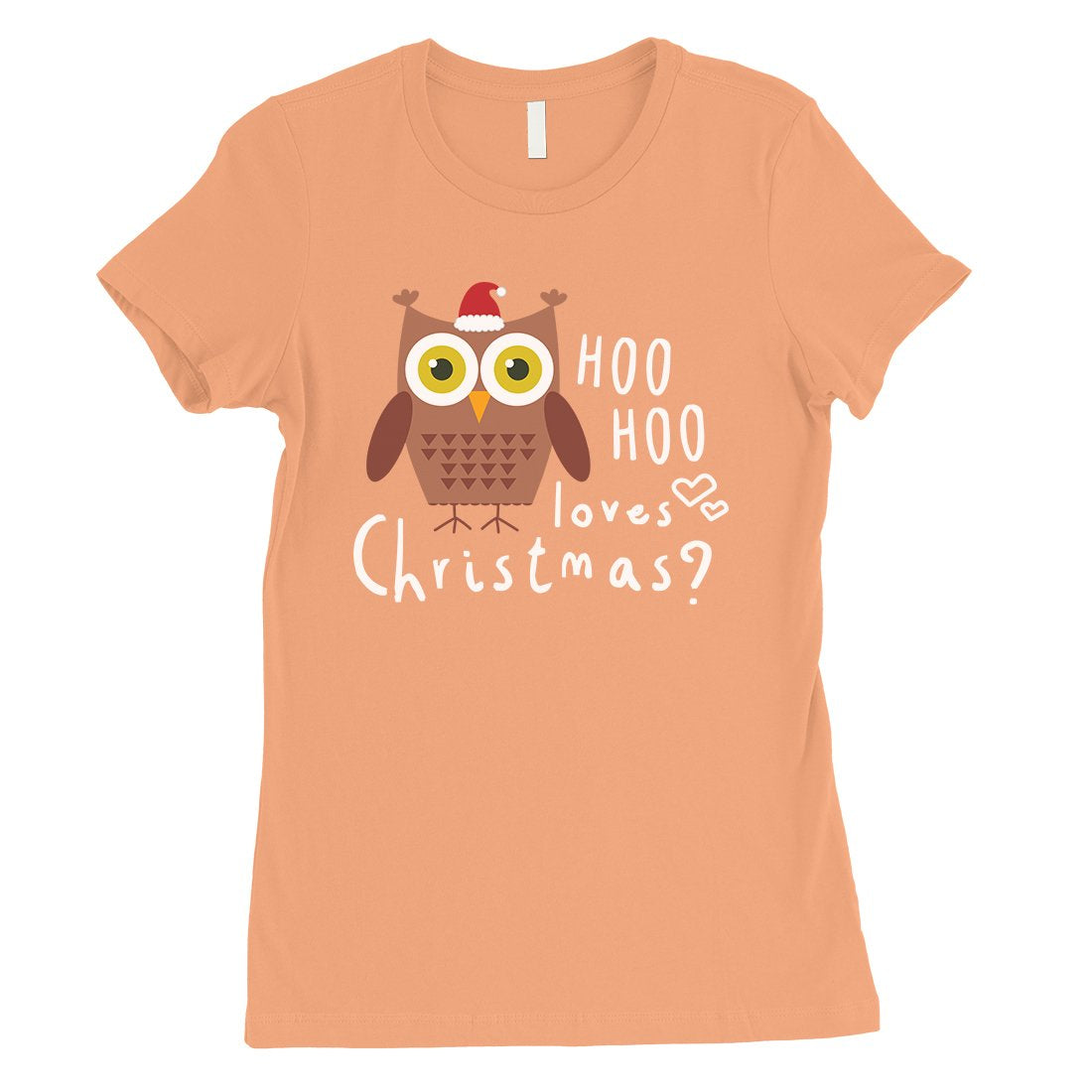 Hoo Christmas Owl Womens T-Shirt