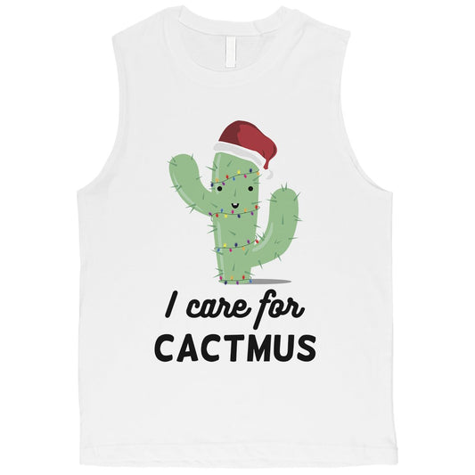 Care For Cactmus Mens Muscle Shirt
