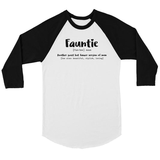 Fauntie Womens Baseball Tee