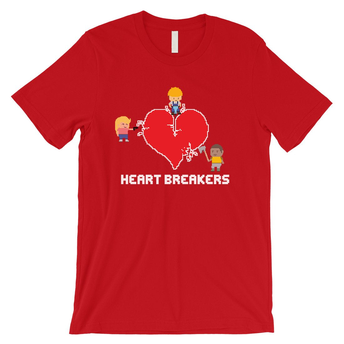 Heart Breakers Mens Funny Valentine's Day T-Shirt Gift For Friend