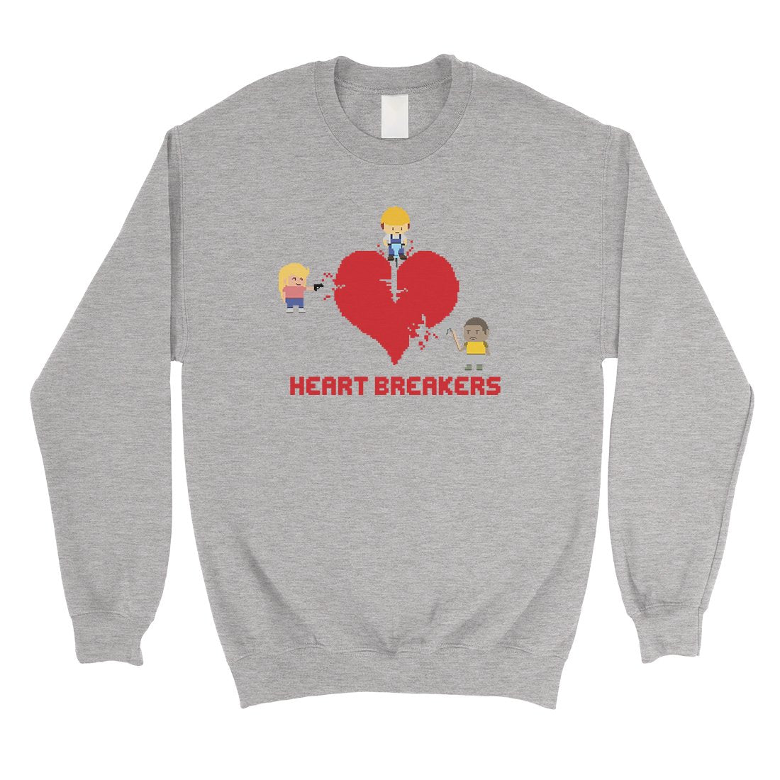 Heart Breakers Unisex Crewneck Sweatshirt For Anniversary Gift