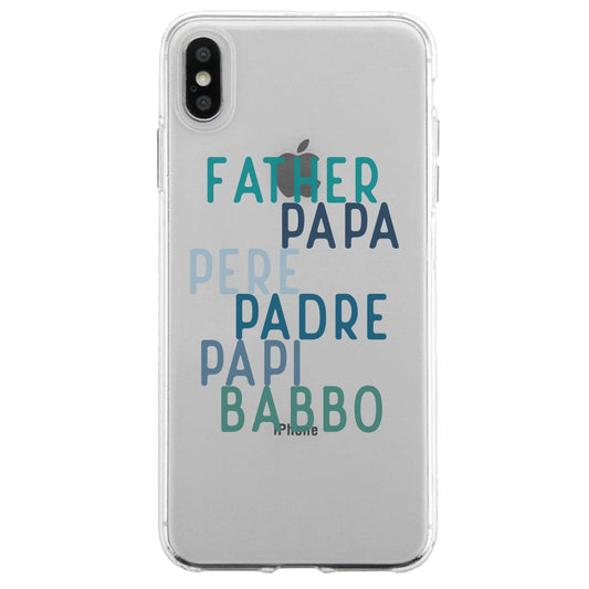 Dad Different Languages Case Sweet Caring Father's Day Celebration