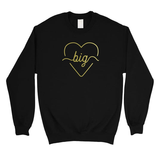 Big Little Line Heart-GOLD Unisex Crewneck Sweatshirt Sympathetic
