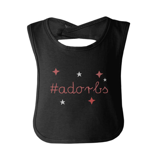 Adorbs Cute Baby Bibs Funny Infant Bib In Black Baby Shower Gift Ideas