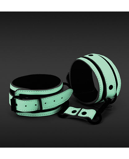 Glo Bondage Ankle Cuff - Glow In The Dark