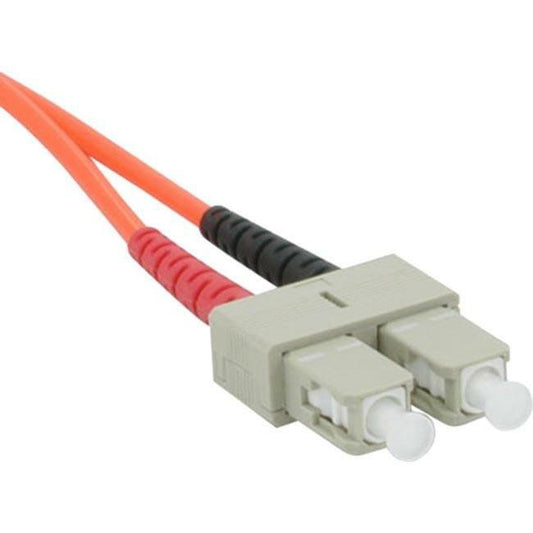 C2G-5m SC-SC 62.5/125 OM1 Duplex Multimode PVC Fiber Optic Cable - Orange