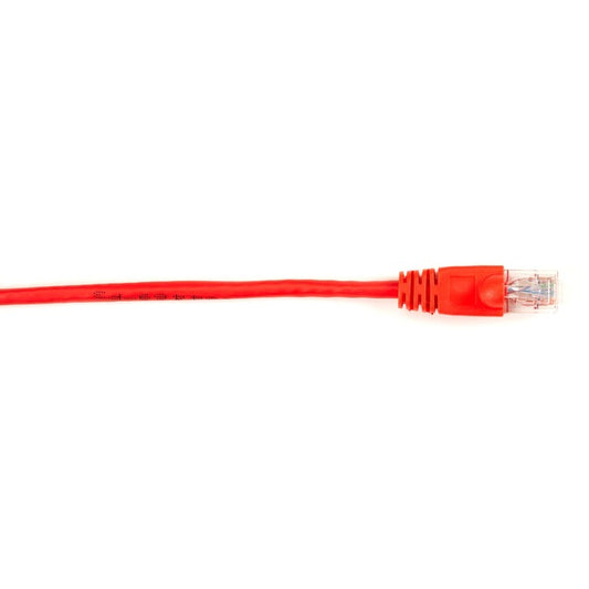 Black Box CAT6 Value Line Patch Cable, Stranded, Red, 5-ft. (1.5-m)