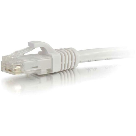 C2G-30ft Cat6 Snagless Unshielded (UTP) Network Patch Cable - White