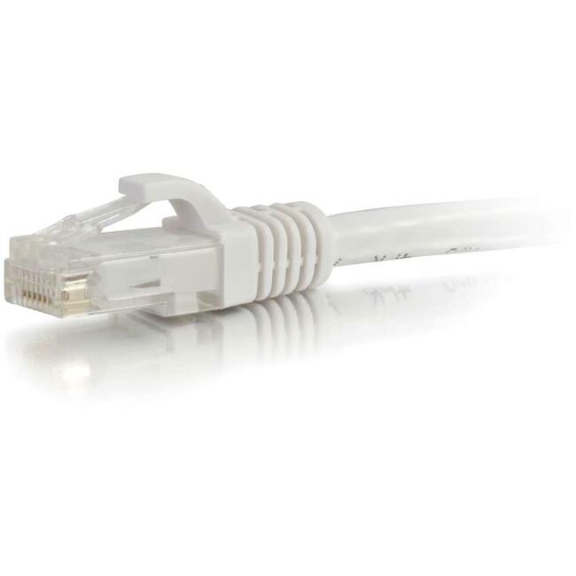 C2G-9ft Cat6 Snagless Unshielded (UTP) Network Patch Cable - White