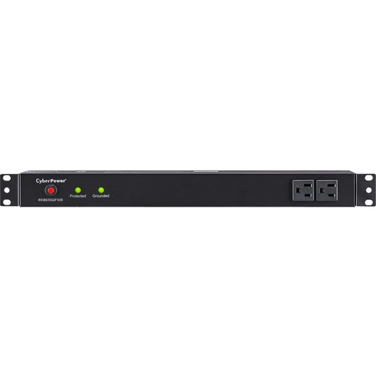 CyberPower Rackbar Surge Suppressor RM 1U RKBS15S2F10R 15A 12-Outlet
