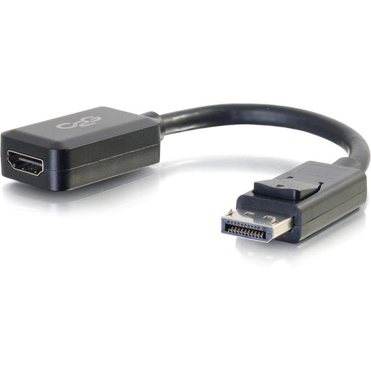 C2G 8in DisplayPort to HDMI Adapter - DP to HDMI - M/F Black