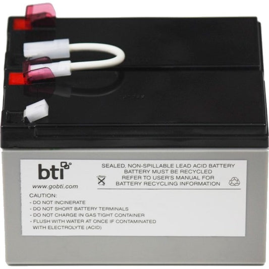 BTI Replacement Battery RBC109 for APC - UPS Battery - Lead Acid