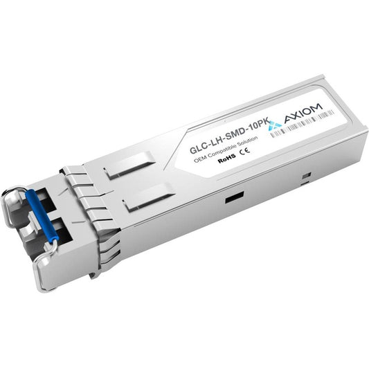 Axiom 1000BASE-LX SFP Transceiver w/ DOM for Cisco (10-Pack) - GLC-LH-SMD