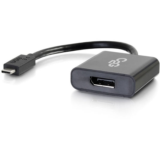 C2G USB C to DisplayPort Adapter Converter - USB to DisplayPort Black TAA