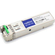 AddOn Brocade Compatible TAA compliant 1000Base-BX SFP Transceiver (SMF, 1490nmTx/1310nmRx, 60km, LC, DOM)