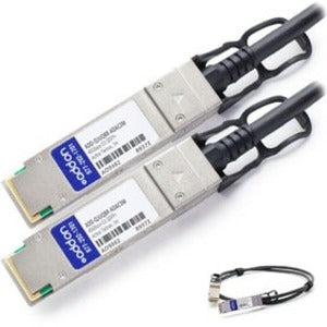 AddOn Juniper Networks JNP-QSFP-DAC-3MA to Brocade 40G-QSFP-QSFP-C-0301 Compatible TAA Compliant 40GBase-CU QSFP+ to QSFP+ Direct Attach Cable (Active Twinax, 3m)