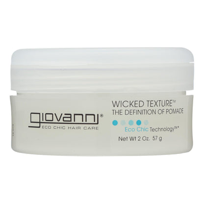 Giovanni All-natural Wicked Hair Wax The Definition Of Pomade - 2 Oz