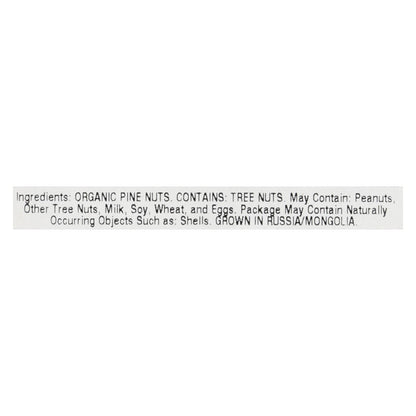 Aurora Natural Products - Organic Pine Nuts - Case Of 12 - 4 Oz.